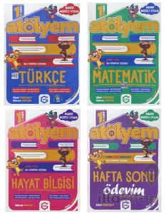 1. Sınıf 2. Dönem Atölyem Seti (4 Kitap)