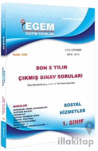 1. Sınıf Sosyal Hizmetler Son 6 Yılın Çıkmış Sınav Soruları (Kod 508)
