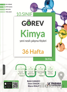 10. Sınıf Görev Kimya Yeni Nesil Çalışma Föyleri