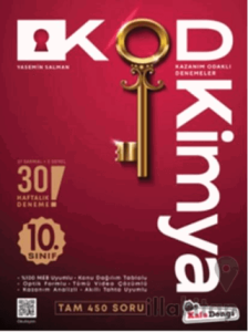 10. Sınıf Kod Kimya Kazanım Odaklı Denemeleri