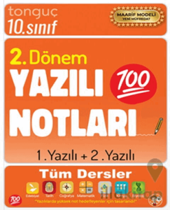 10. Sınıf Yazılı Notları 2. Dönem 1 ve 2. Yazılı