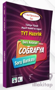 11. Sınıf TYT Hazırlık Ders Anlatan Coğrafya Soru Bankası