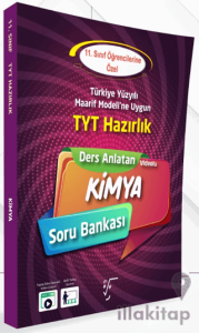 11. Sınıf TYT Hazırlık Ders Anlatan Kimya Soru Bankası