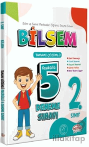 2. Sınıf Bilsem Tamamı Çözümlü 5 Deneme Sınavı