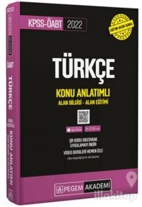2022 KPSS-ÖABT Türkçe Konu Anlatımlı Alan Bilgisi - Alan Eğitimi