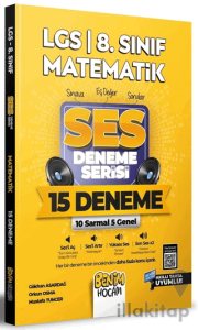 2022 LGS 8. Sınıf Matematik SES Deneme Serisi 15 Deneme
