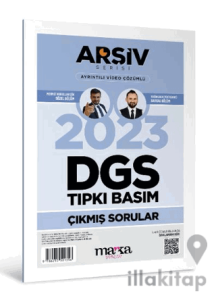 2023 DGS Arşiv Serisi Tıpkı Basım Çıkmış Sorular