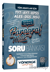 2023 KPSS TYT ALES DGS MSÜ Hızlı Okuma Teknikleri ile PARAGRAFMATİK Soru Bankası