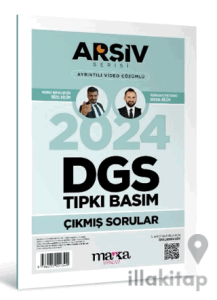 2024 DGS Arşiv Serisi Tıpkı Basım Çıkmış Sorular