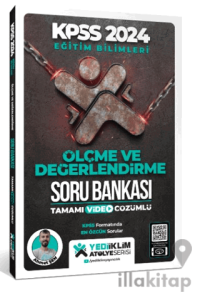 2024 Eğitim Bilimleri Atölye Serisi Ölçme Ve Değerlendirme Tamamı Video Çözümlü Soru Bankası