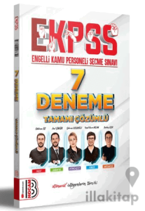2024 EKPSS Tamamı Çözümlü 7 Deneme