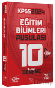 2024 KPSS Eğitim Bilimleri 10 Deneme Video Çözümlü