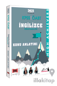 2024 ÖABT İngilizce Öğretmenliği High Achievers Konu Anlatımı