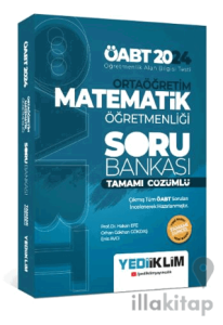 2024 ÖABT Ortaöğretim Matematik Öğretmenliği Tamamı Çözümlü Soru Bankası