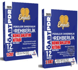 2025 AGS-ÖABT Empati Psikolojik Danışmanlık ve Rehberlik Konu Anlatımlı Modüler Set