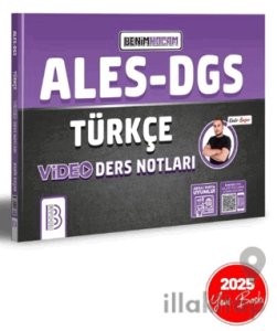 2025 ALES DGS Türkçe Video Ders Notları