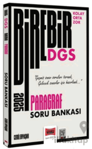 2025 DGS Birebir Serisi Kolay-Orta-Zor Paragraf Soru Bankası