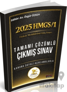 2025 HMGS 1 Sınavı HUKAL Tamamı Çözümlü Çıkmış Sınav Soruları