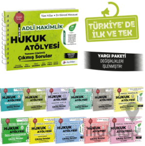 2025 Hukuk Atölyesi Adli Hakimlik Çıkmış Sorular Modüler Set Çözümlü