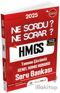 2025 Hukuk Atölyesi HMGS Hakimlik Genel Kamu Hukuku Ne Sordu Ne Sorar Soru Bankası Çözümlü