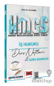 2025 Hukuk Mesleklerine Giriş Sınavı İş Hukuku Ders Notları & Soru Bankası