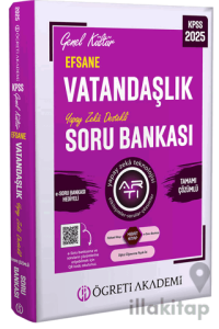 2025 KPSS Genel Kültür Efsane Vatandaşlık Tamamı Çözümlü Soru Bankası