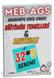 2025 MEB-AGS Eğitimin Temelleri ve Mevzuat 32x5 Deneme