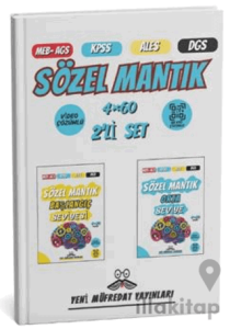 2025 MEB-AGS KPSS ALES DGS Sözel Mantık Başlangıç- Orta Seviye 4x60 Tamamı Video Çözümlü Deneme Sınavı