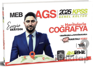 2025 MEB AGS KPSS Haritalarla Türkiye Coğrafya