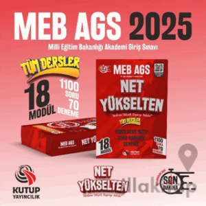 2025 MEB-AGS Net Yükselten Tüm Dersler Seti