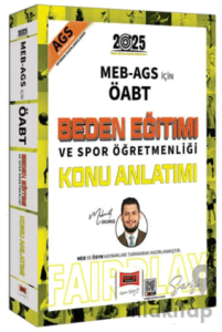2025 MEB-AGS ÖABT Beden Eğitimi ve Spor Öğretmenliği Konu Anlatımı Fairplay Serisi