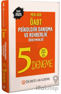 2025 MEB AGS ÖABT Psikolojik Danışma ve Rehberlik Öğretmenliği Tamamı Çözümlü 5 Deneme