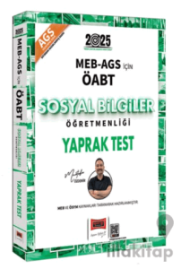 2025 MEB-AGS ÖABT Sosyal Bilgiler Öğretmenliği Yaprak Test
