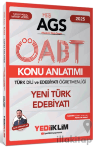 2025 MEB AGS ÖABT Türk Dili ve Edebiyatı Öğretmenliği Yeni Türk Edebiyatı Konu Anlatımı
