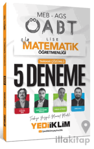 2025 MEB AGS ÖABT VİP Lise Matematik Öğretmenliği Tamamı Çözümlü 5 Deneme Sınavı