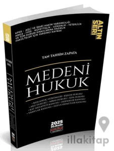 2025 Medeni Hukuk Konu Anlatımı Altın Seri