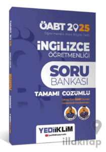 2025 ÖABT İngilizce Öğretmenliği Tamamı Çözümlü Soru Bankası