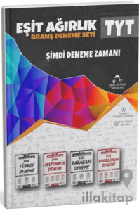 2025 TYT Eşit Ağırlık Deneme Sınavı Seti + Defter hediyeli