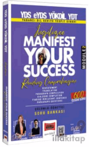 2025 YDS eYDS YÖKDİL YDT İngilizce Manifest Your Success Reading Comprehension Soru Bankası