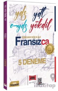 2025 YDS YDT E-YDS YÖKDİL Gökhan Hoca İle Fransızca 5 Deneme