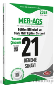 2026 AGS Eğitimin Temelleri ve Türk Milli Eğitim Sistemi Tamamı Çözümlü 21 Deneme Sınavı