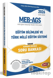 2026 AGS Ultra Serisi Eğitimin Temelleri - Türk Milli Eğitim Sistemi Tamamı Çözümlü Soru Bankası