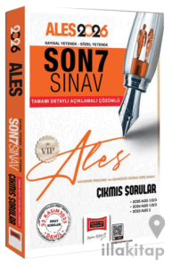 2026 ALES Sayısal-Sözel Yetenek Son 7 Sınav Çıkmış Sorular (23 Kasım 2025)