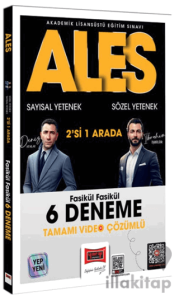 2026 ALES Sayısal Yetenek - Sözel Yetenek Fasikül Fasikül Tamamı Video Çözümlü 6 Deneme