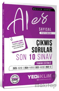 2026 ALES Sayısal Yetenek Tamamı Çözümlü Son 10 Sınav Çıkmış Sorular (23 Kasım 2025 ALES-3 Ekli)