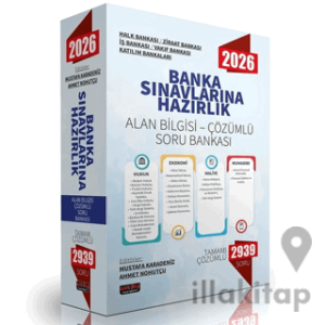 2026 Banka Sınavlarına Hazırlık Alan Bilgisi Çözümlü Soru Bankası