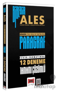 2026 Birebir ALES Paragraf Tamamı Çözümlü 12 Deneme