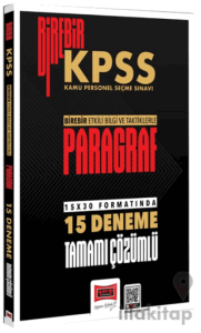 2026 Birebir KPSS Paragraf Tamamı Çözümlü 15 Deneme Sınavı