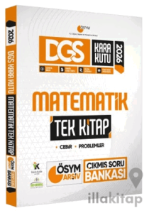 2026 DGS Kara Kutu Matematik TEK KİTAP ÖSYM Arşiv Çıkmış Soru Bankası Konu Özetli Dijital Çözümlü