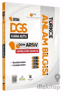2026 DGS Türkçenin Kara Kutusu ANLAM BİLGİSİ (Sözcük-Cümle) Çıkmış Soru Bankası Konu Özetli Dijital Çözümlü